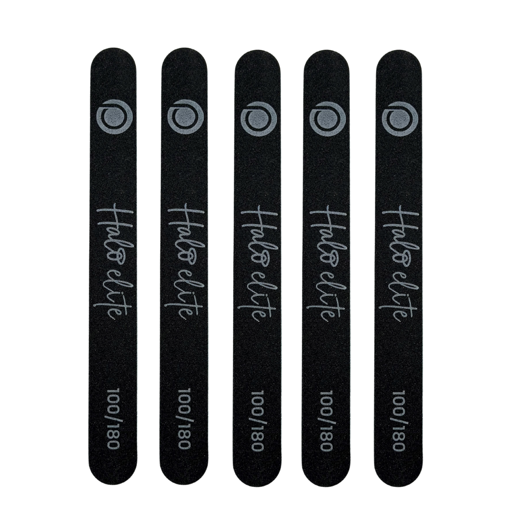 4 Pack of the Halo Elite Half-Moon Black Files 100/180